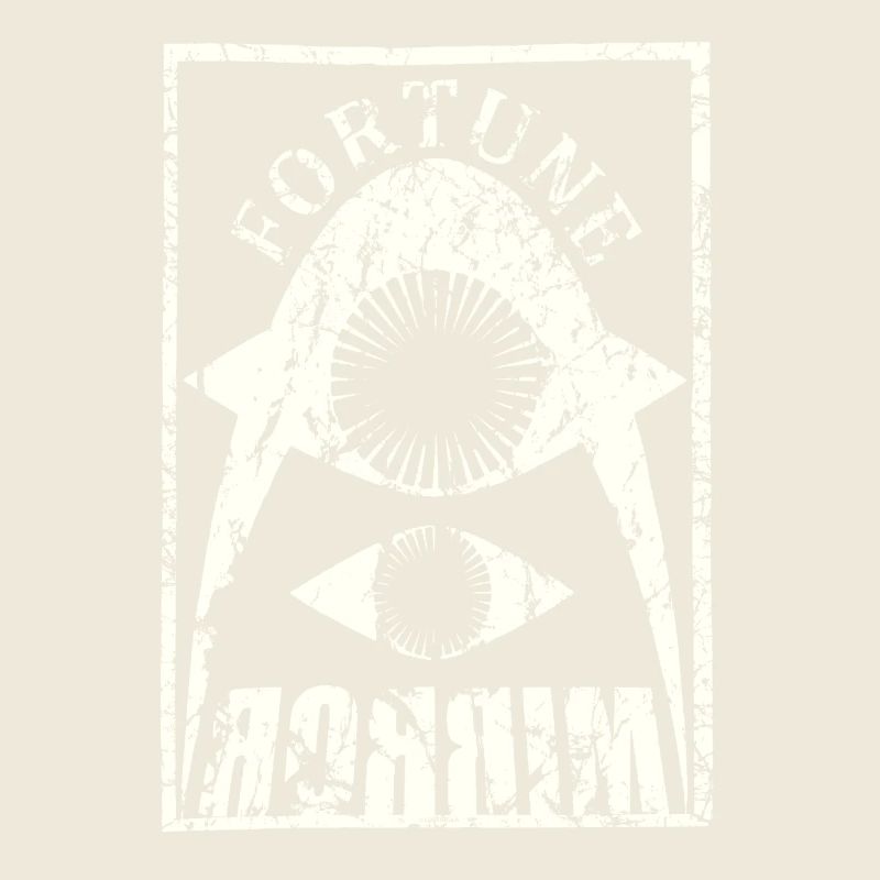 Fortune Mirror used look psychedelic Glück Spiegel