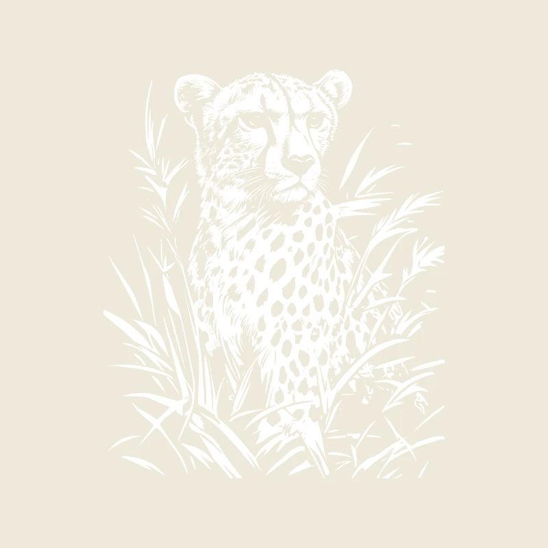 Cheetah Floral Graphic