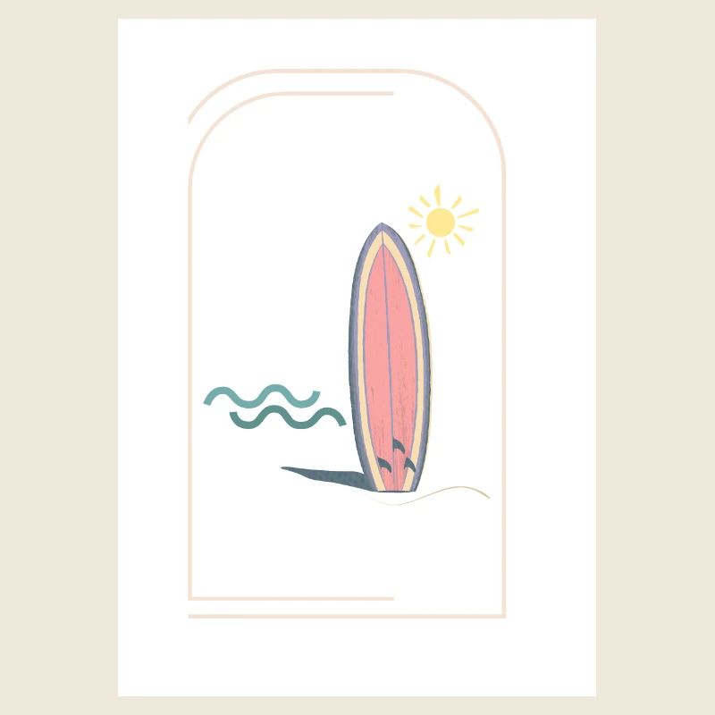 Planche de surf Sunrise Design