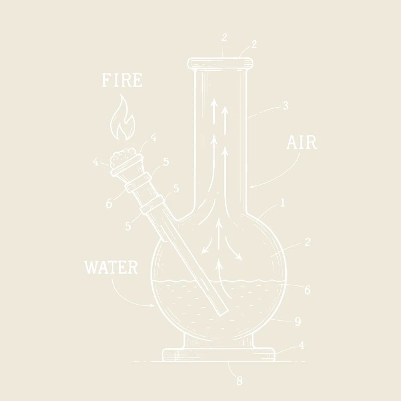 Blueprint Technique Bong – Art Cannabis