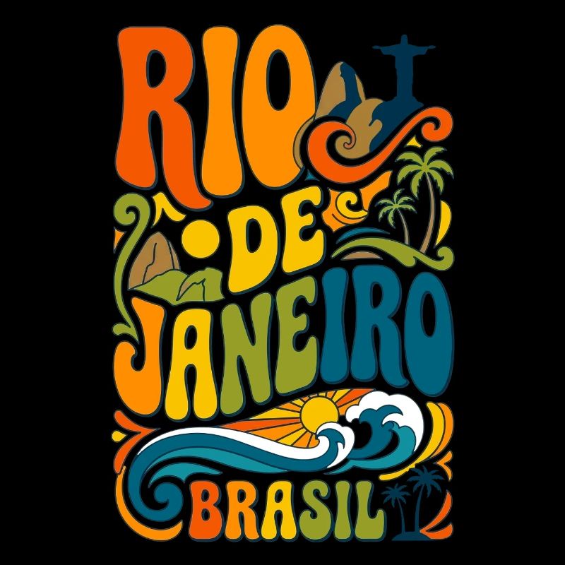 Rio de Janeiro Brésil - Voyage vintage