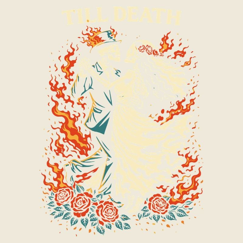 Jusqu’à la mort – Danse du squelette de la Saint-Valentin Sombre