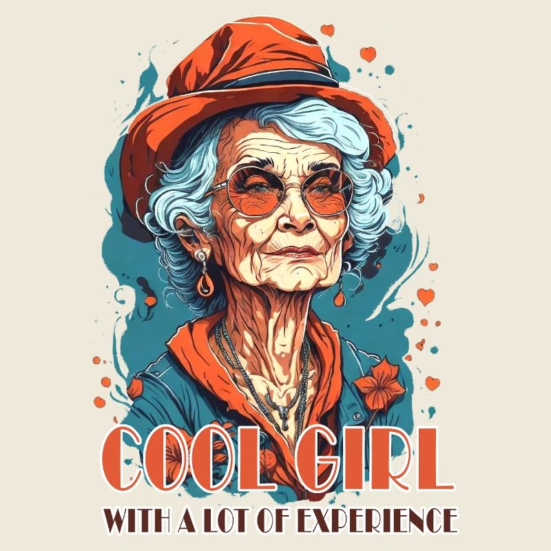 Erfahrene Charmefrau Illustration