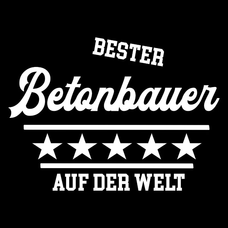 Bester Betonbauer der Welt weltbester Meister Chef