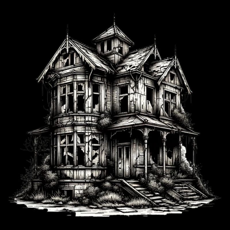 Desolate Urbex House - Eine Geschichte der Dekadenz u