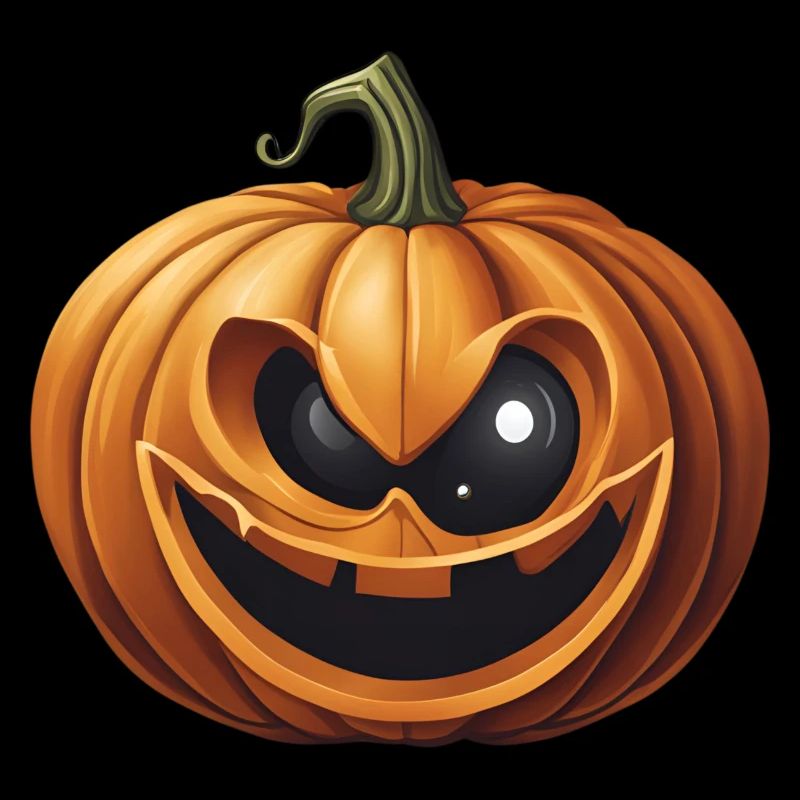 Crazy Halloween Pumpkin