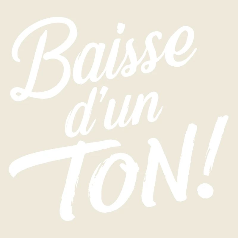 Baisse d'un ton