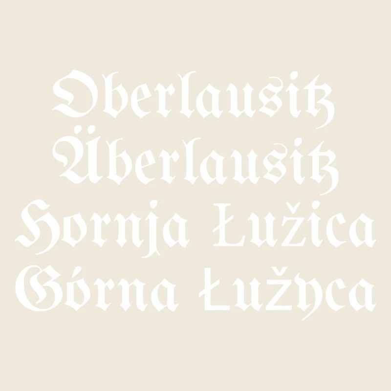 Upper Lusatia, Eberlausatia, Sorbian, Sorbs