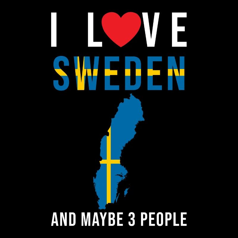 Schweden Ich liebe Schweden