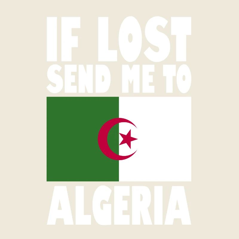 Algeria Flag Saying