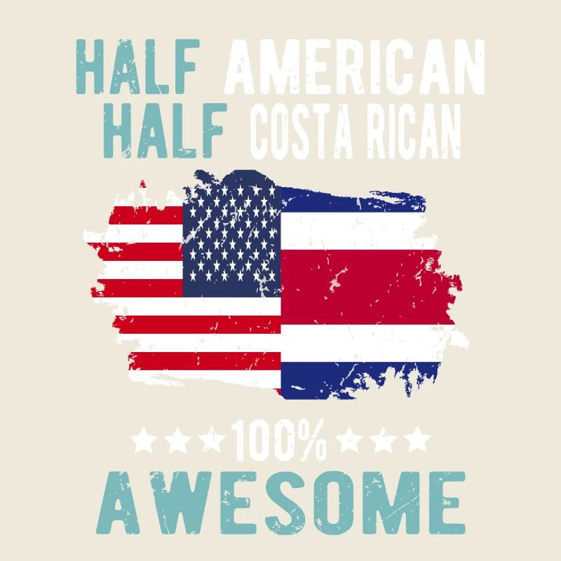Moitié américain moitié costaricain