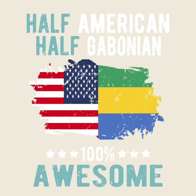 Halb Amerikaner Halb Gabuner
