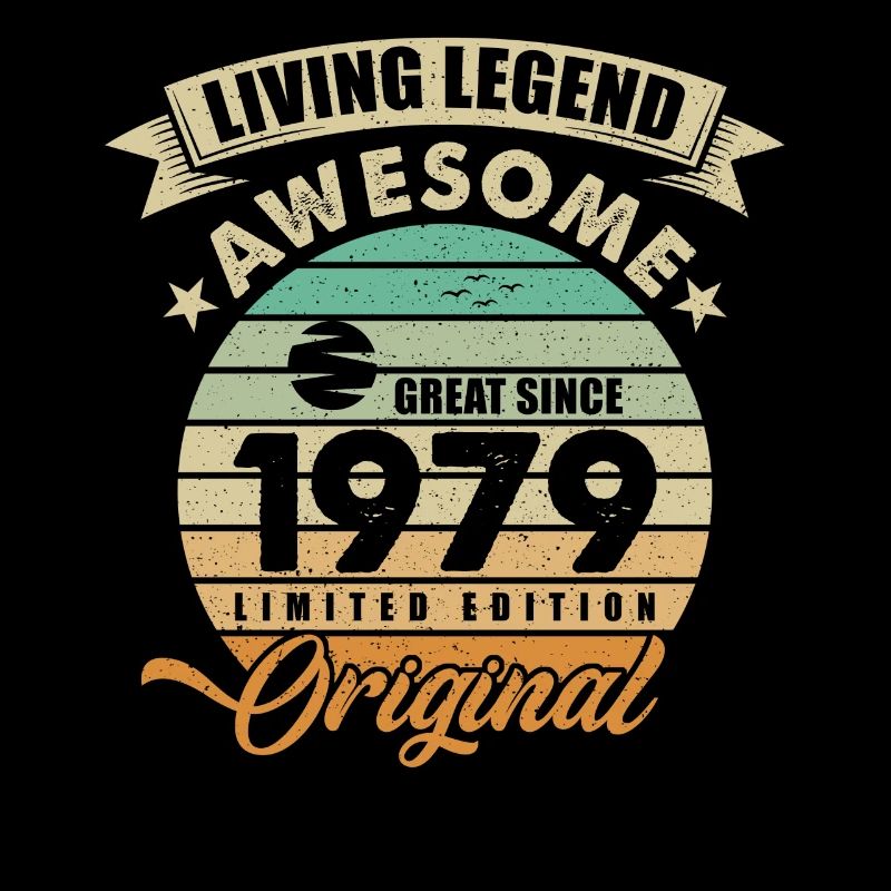 1979 Anniversaire Retro Orginal
