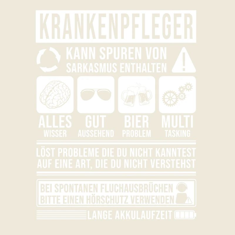 Krankenpfleger Spruch lustig