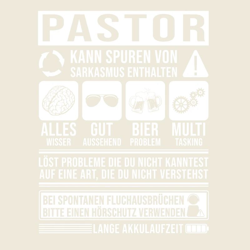 Pastor Spruch lustig