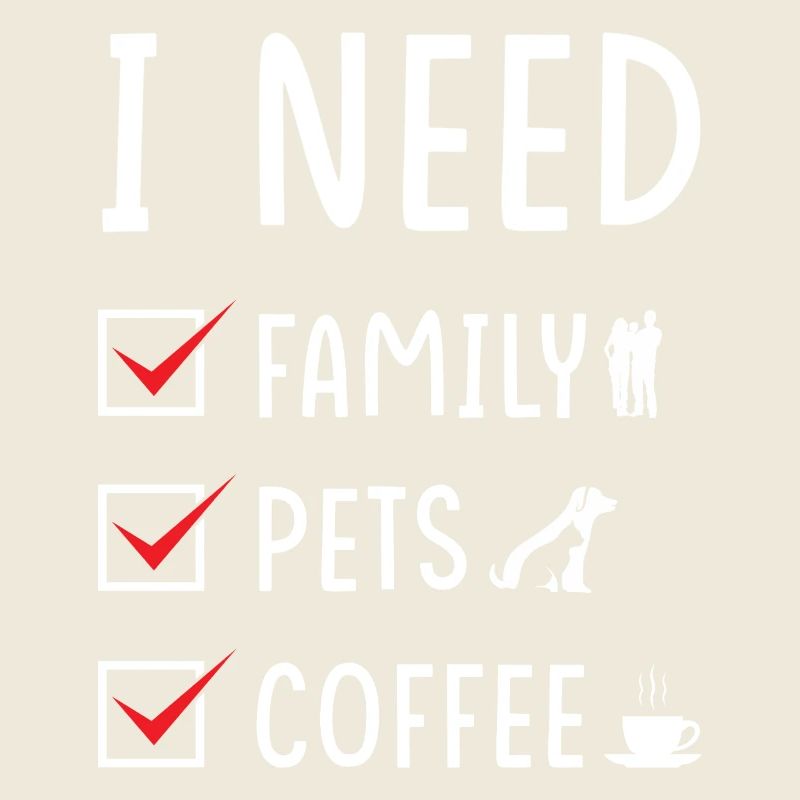 Familie Tiere Kaffee