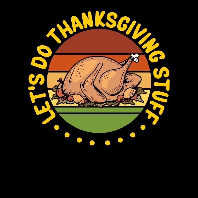 Thanksgiving Day Truthahn Erntedankfest Geschenk
