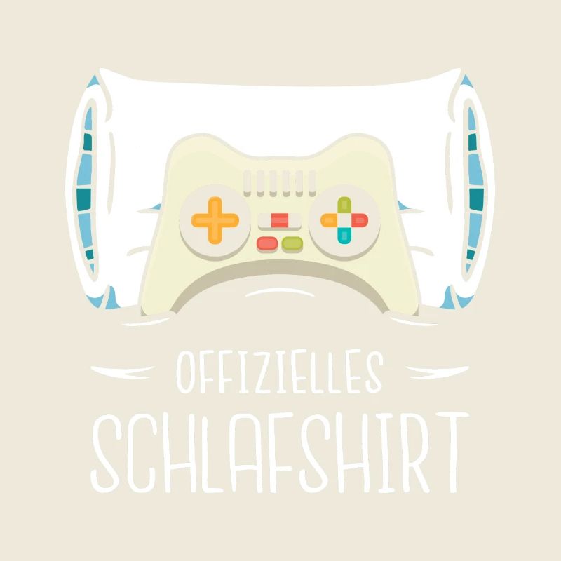 Offizielles Schlafshirt Game Controller Online
