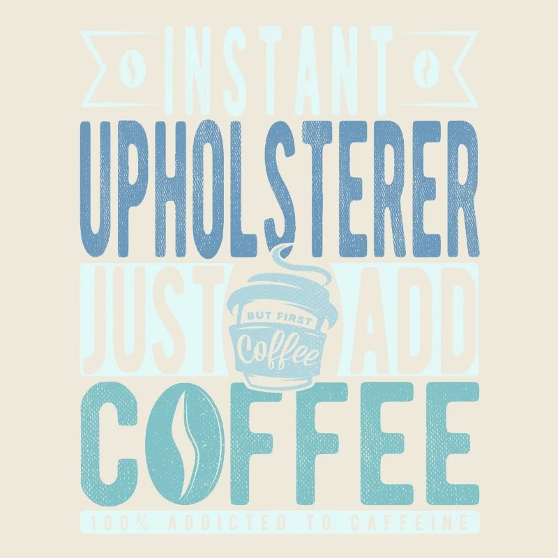 Polsterer Kaffee Spruch