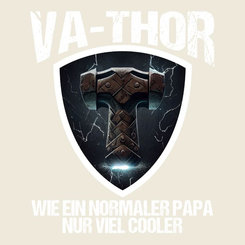 Papa Vathor Va Thor Vatertag Vatertagsgeschenk