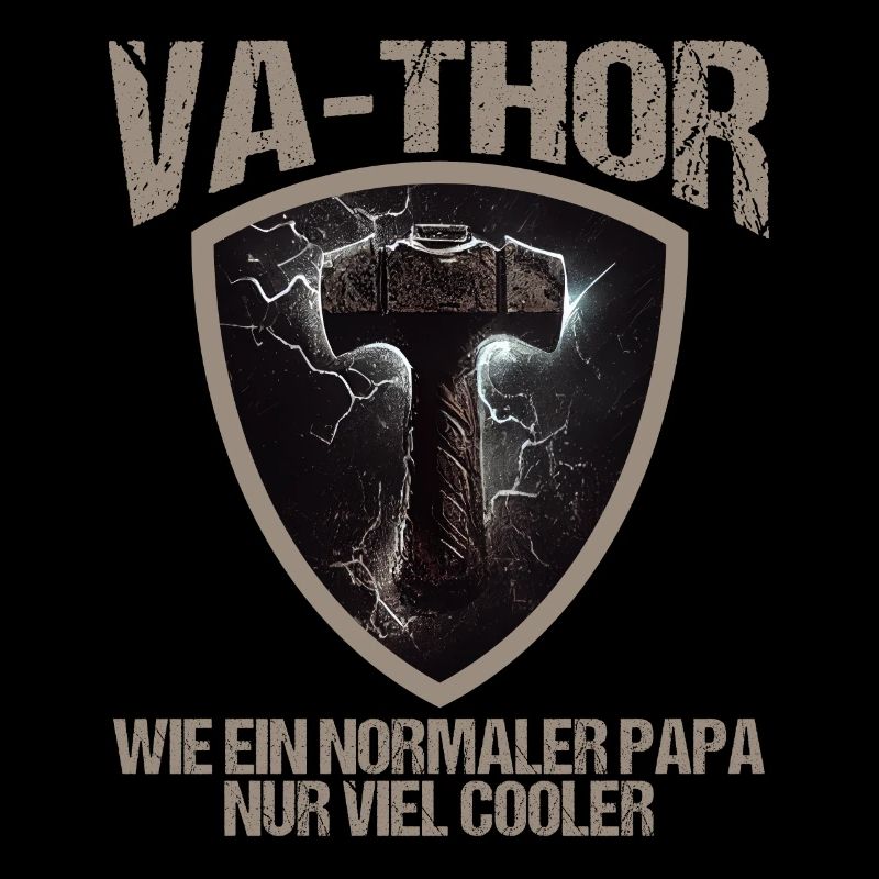 Papa Vathor Va Thor Vatertag Vatertagsgeschenk