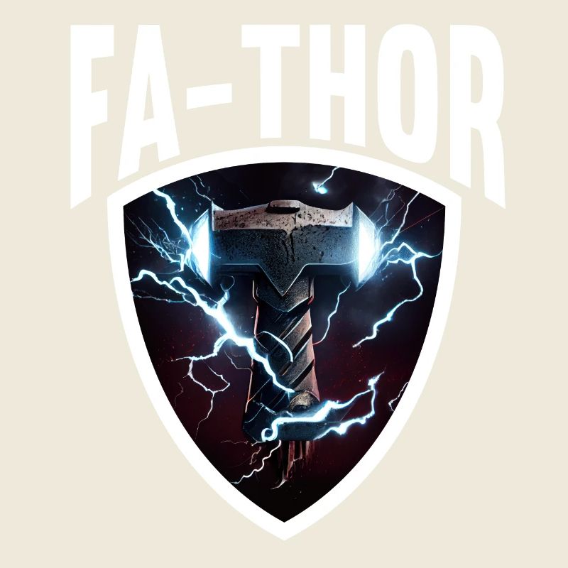 Papa Vathor Va Thor Vatertag Vatertagsgeschenk