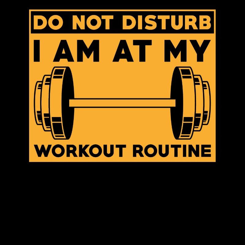 Workout routine Weightlifting training design