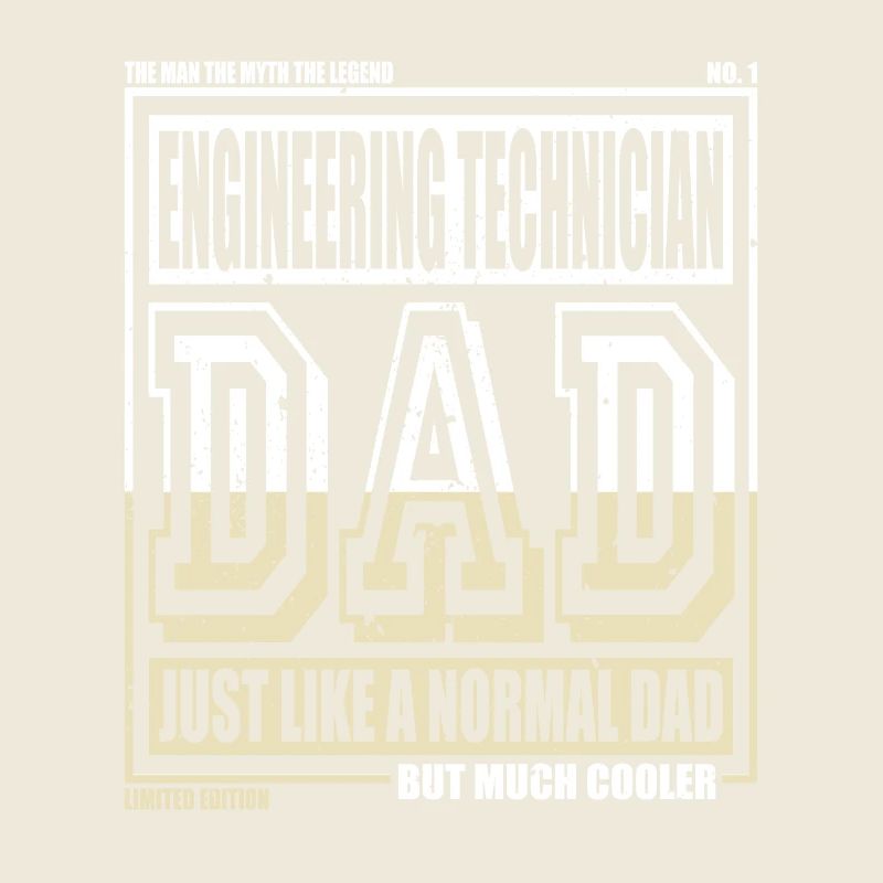 Technicien en génie Papa Cadeau