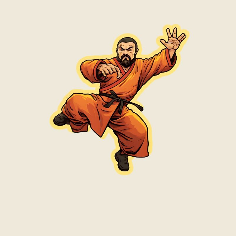 Combattant de Kung Fu