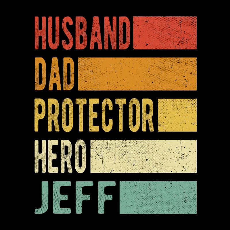 Jeff Name Papa Geschenk