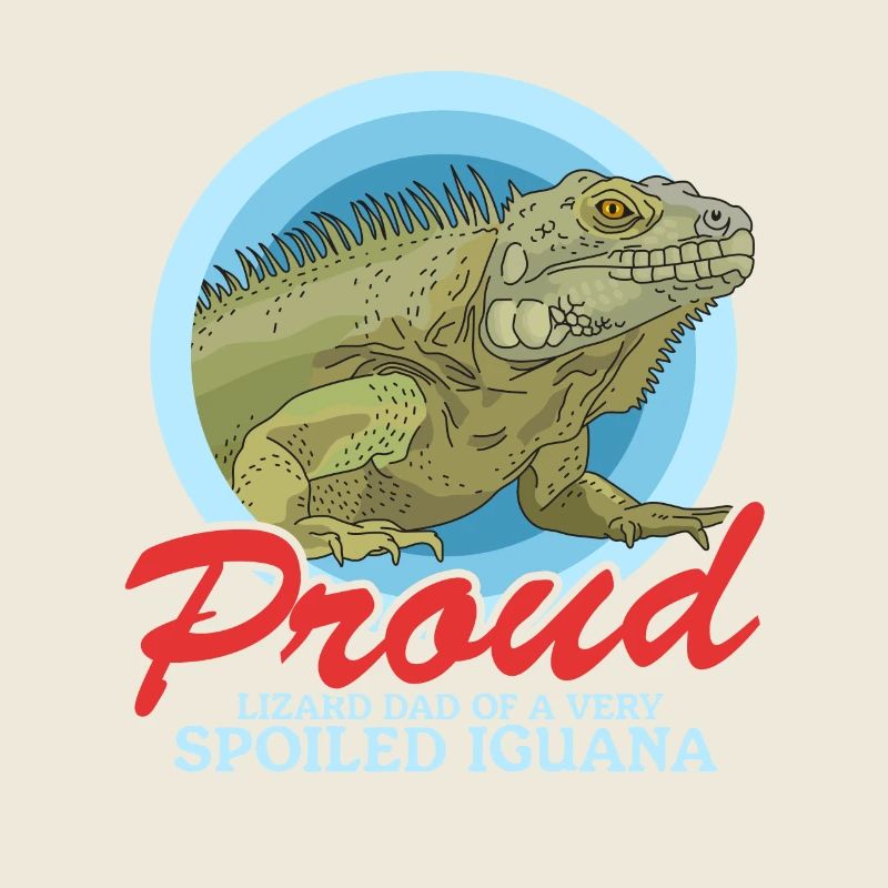 Iguana Dad | Reptile Lizard Iguanas Gift