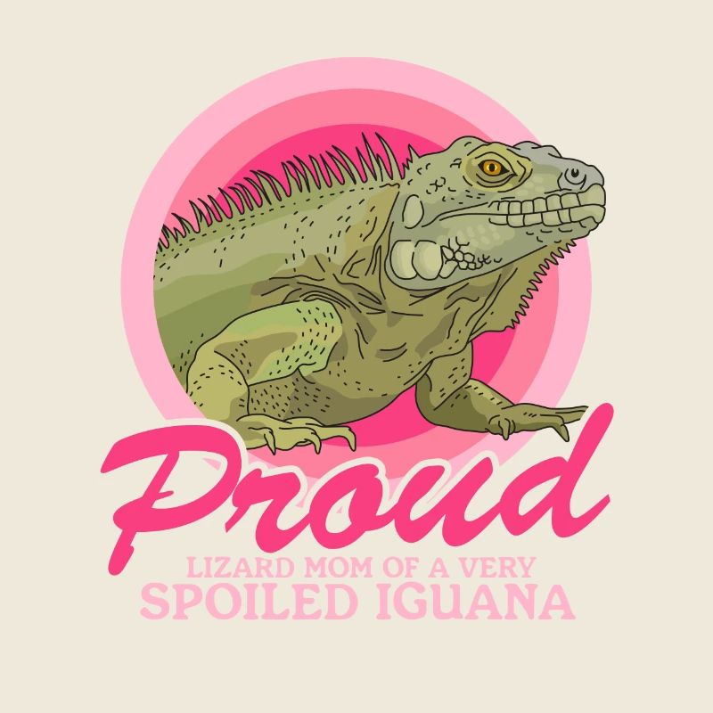 Iguana Mom | Reptile Lizard Iguanas Gift