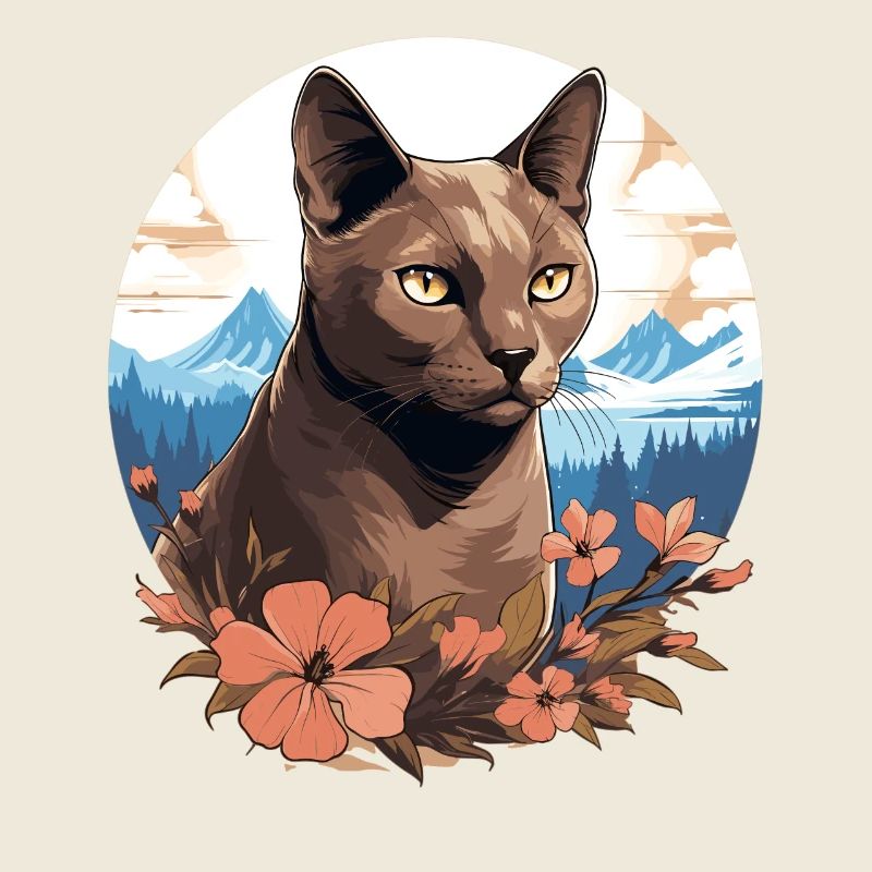 Burmese Cat Burma Katze
