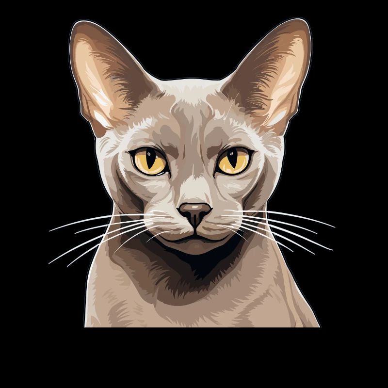 Chat birman Birmanie Katze