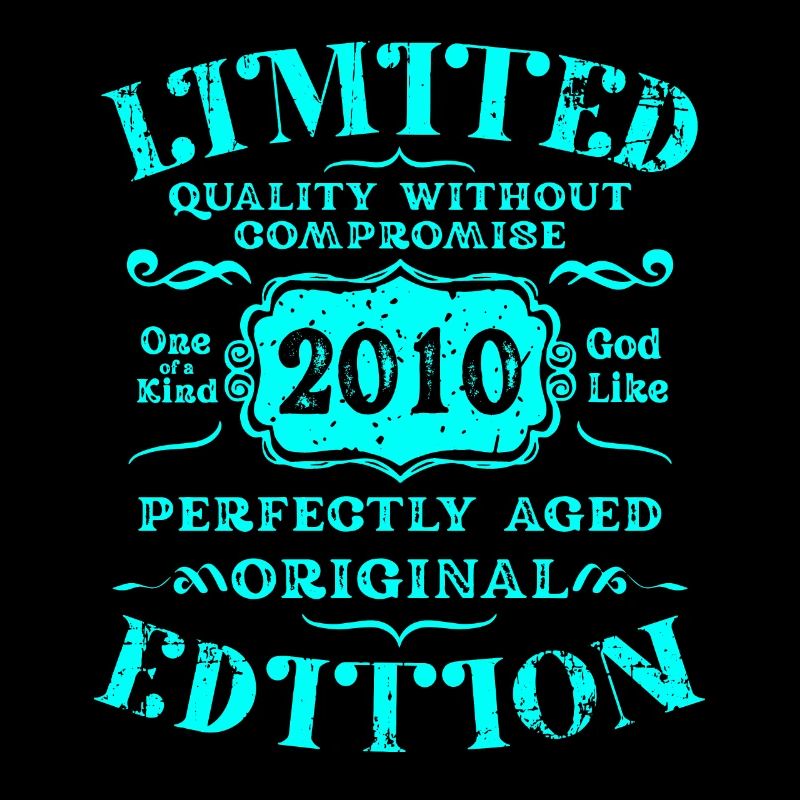 Geburtstag 2010 Limited Edition Geschenk Used Cool