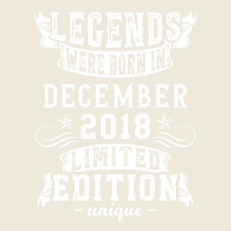 Anniversaire Décembre 2018 Année Edition Limitée