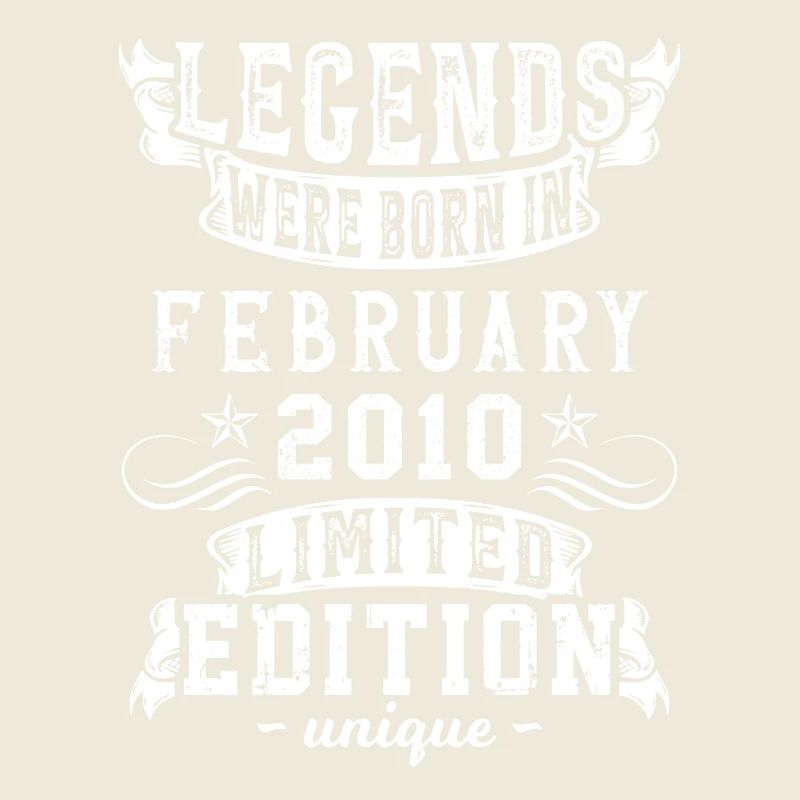 Anniversaire Février 2010 année Edition Limitée