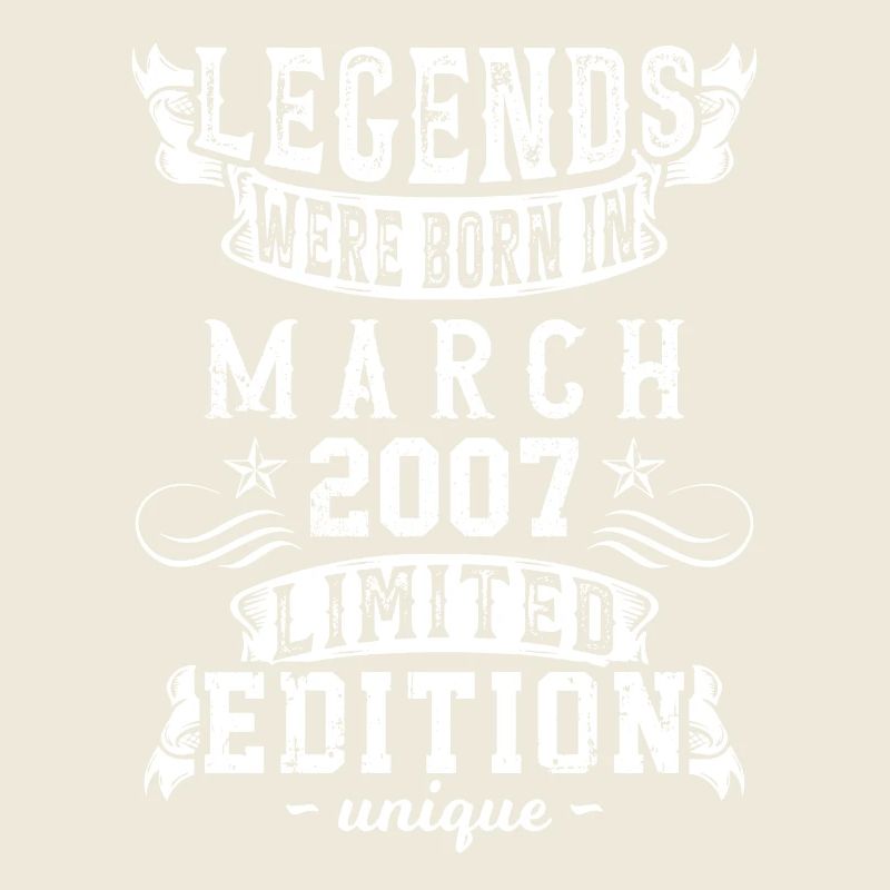Anniversaire Mars 2007 Année Édition Limitée