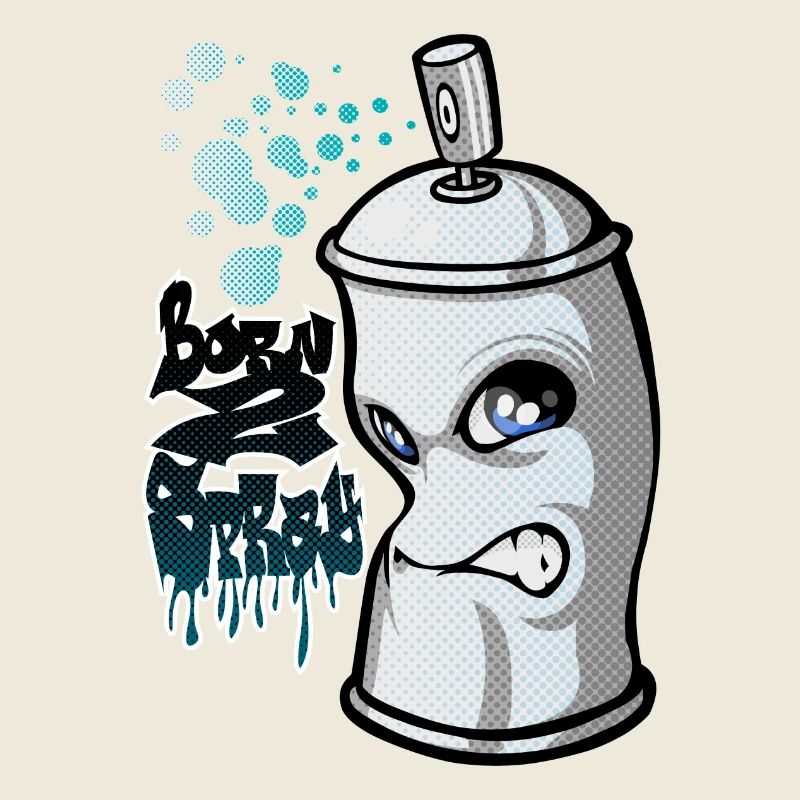 Spray and graffiti