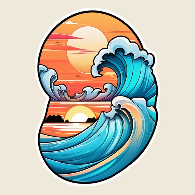 Wave - Summer - Holidays