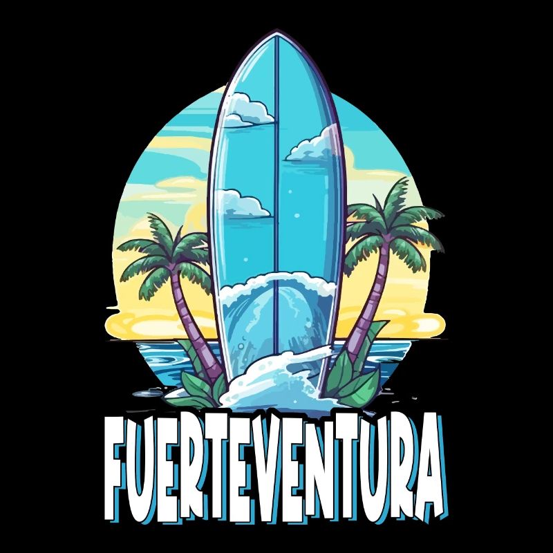 Fuerteventura Surf Planche de surf Palm Trees Island Été
