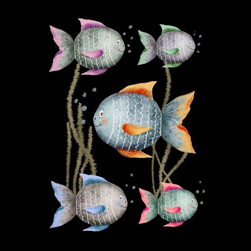 Poisson coloré - Aquarium, Créatures marines