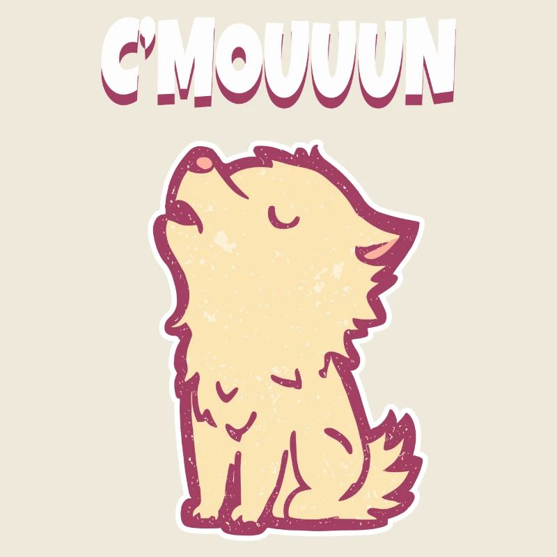 C'MON Howling Wolf Motivation
