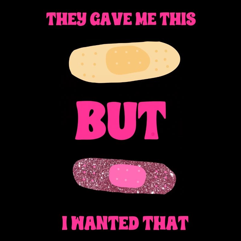 Mädchenhafte Pflaster