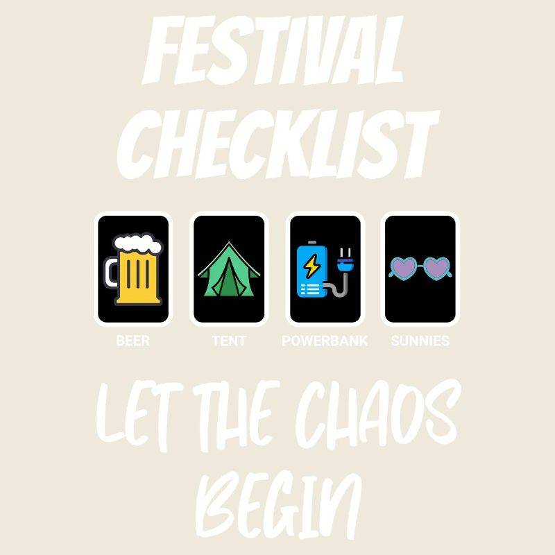 Festival Checklist – Let the Chaos Begin