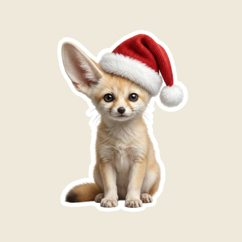 Little desert fox with big ears