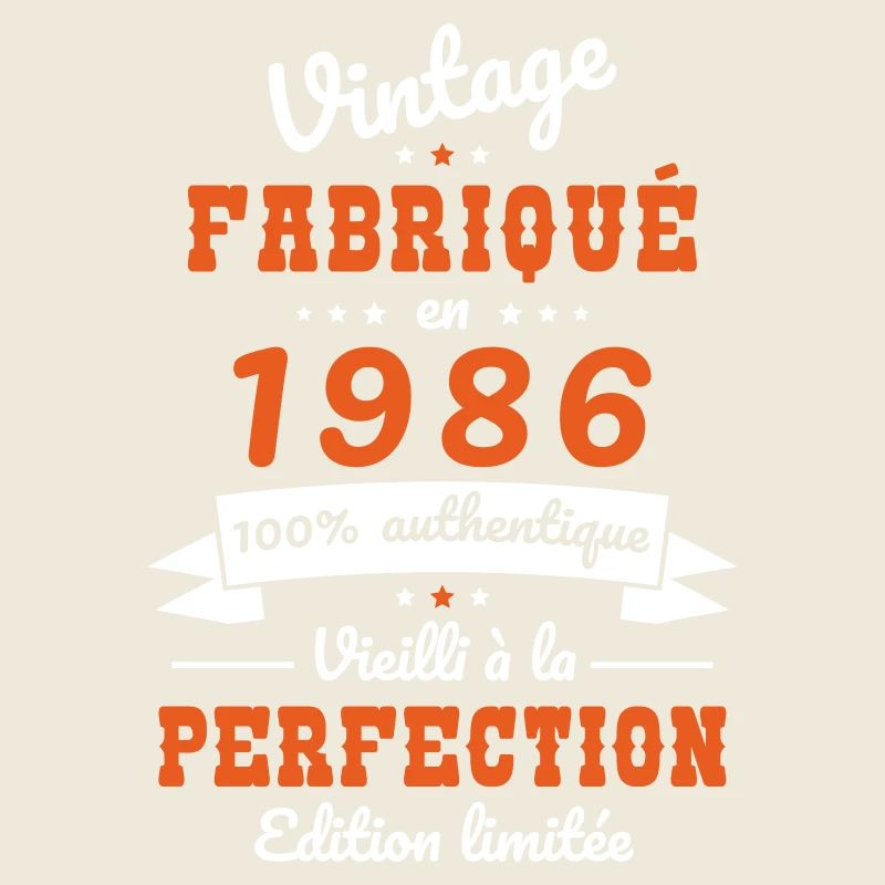 1986 – Vintage – Aged to perfection