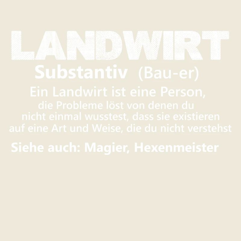 Landwirt Substantiv