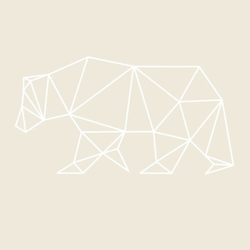 Bär Geometrie Kunst