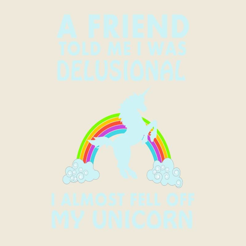 Mein Freund sagt ich bin wahnsinnig Einhorn lustig